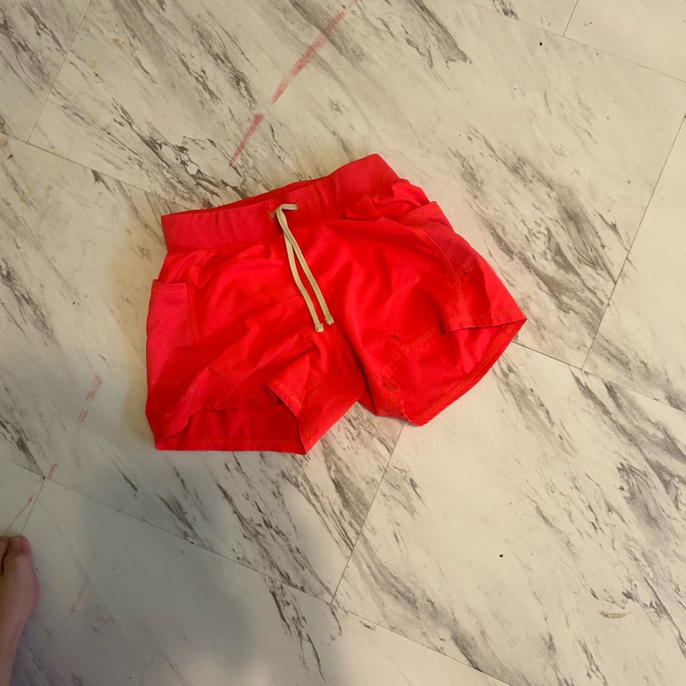 Kids Red Shorts